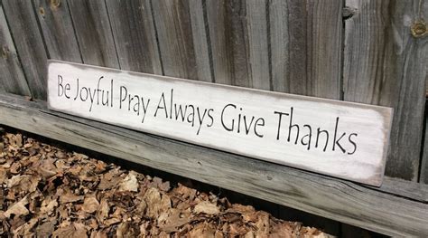 S 254 Handmade Wooden Long Sign With Saying Be Joyful Etsy