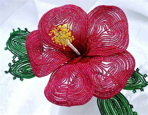 Pin On French Beaded Flowers