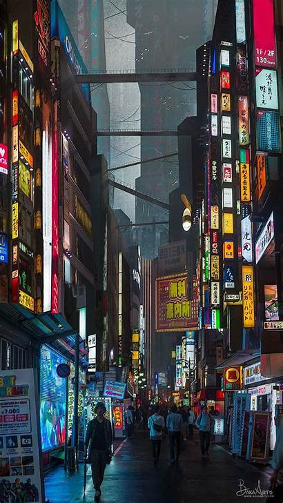 Neo Tokyo Cyberpunk Future Akira Wallpapers Futuristic