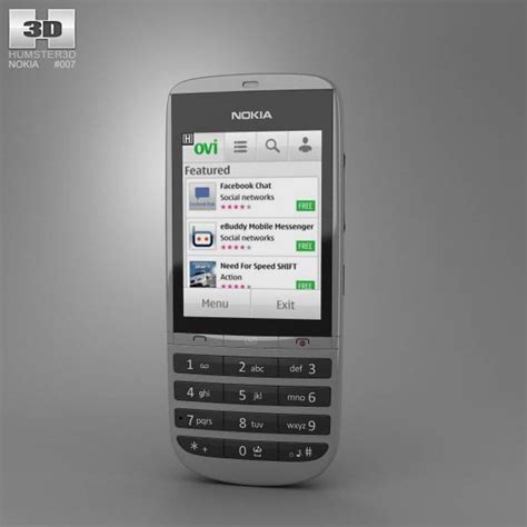 Nokia Asha 300 3d Model Download Electronics On