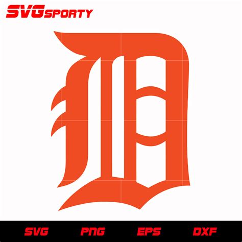 Detroit Tigers Logo 2 Svg Mlb Svg Eps Dxf Png Digital File For Cu