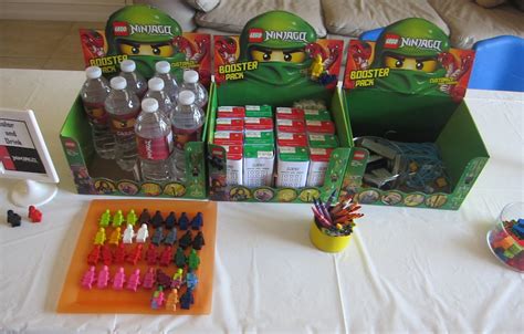 Home made ideas will covering everything you need for a great party. SimplyIced Party Details: Lego Ninjago Birthday Party