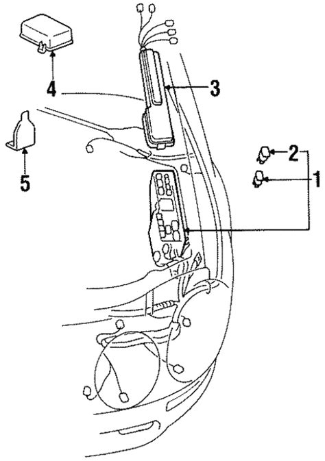 1995 Toyota Celica Fuse Box Diagrams