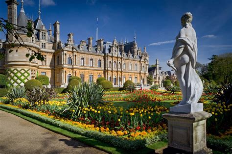 Waddesdon Manor Gardens Buckinghamshire England Immaculate National