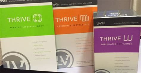 3 Day Thrive Sample Pack For Women Thrive2015le