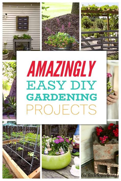 Easy Garden Ideas Diy Lit438dld