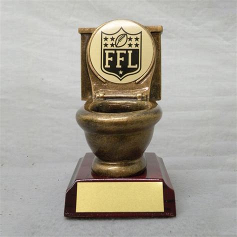 Last place fantasy football trophy names. Midwest Awards Corporation. Toilet Bowl Fantasy Football ...