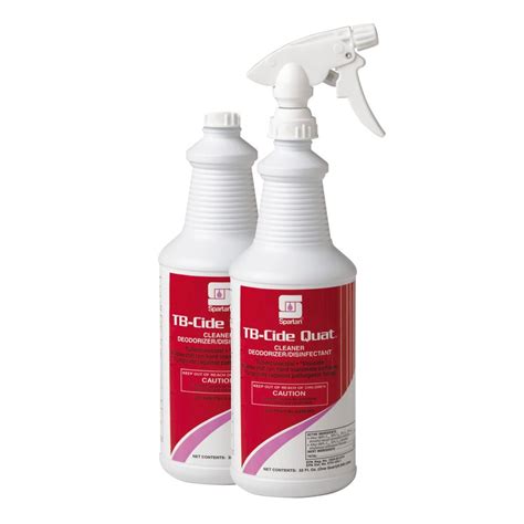 Tb Cide Quat Disinfectant Combo 2 Bottles And 1 Sprayer Biomed Health