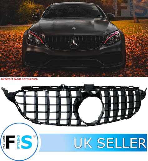Mercedes C Class W205 C205 Amg Gt Style Grille Fastlane Styling