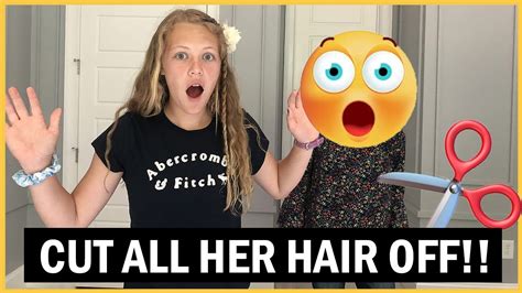 She Cut All Her Hair Off Hair Transformation Youtube