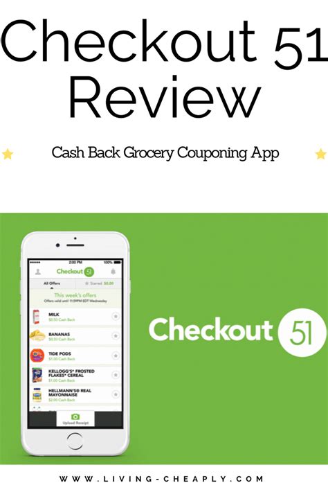 Checkout 51 Review Cash Back Grocery Couponing App Living Cheaply