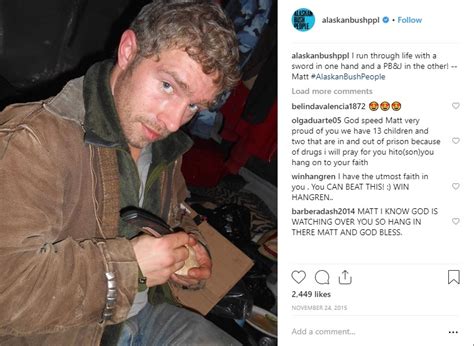 We would like to show you a description here but the site won't allow us. 'Alaskan Bush People': Matt Brown Flees Tough Love ...