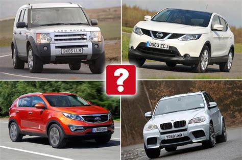 Looking for a cheap car with more than 400bhp? Top 10 used SUVs for less than £10,000 | What Car?