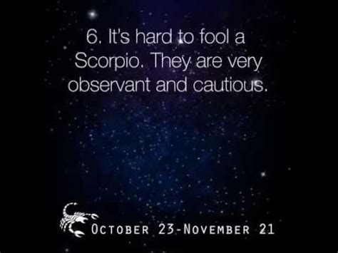 Born between october 24 and november 22 is the eighth sign of the zodiac, scorpio is a feminine, fixed, negative the scorpio characteristics include an intense, intuitive, complex; 12 Good & Bad Qualities Of A Scorpio - YouTube