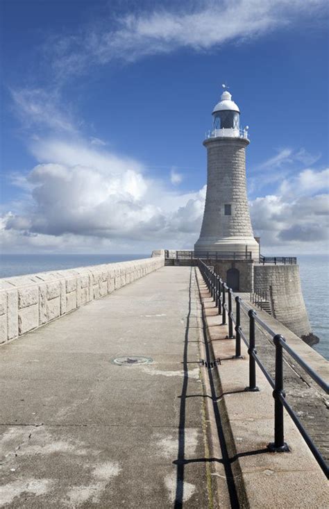 Tynemouth Lighthouse England East Of England