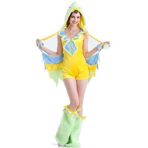 Best Price Factory Wholesale Fancy Hot Sexy Halloween Bird Costume For
