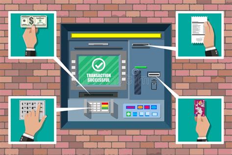 Other articles where automated teller machine is discussed: Bank ATM. Automatic Teller Machine. Stock Vector ...