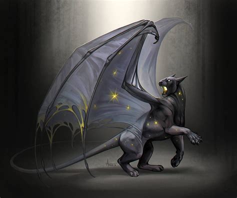 Dragoncat By Anisis On Deviantart Fantasy