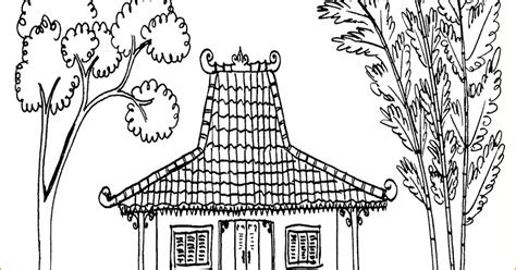 Nuwou berasal dari bahasa lampung yang berarti tempat ibadah seperti masjid, musholla, surau, rang ngaji atai pok. Gambar Rumah Adat Yang Belum Di Warnai - Sekitar Rumah