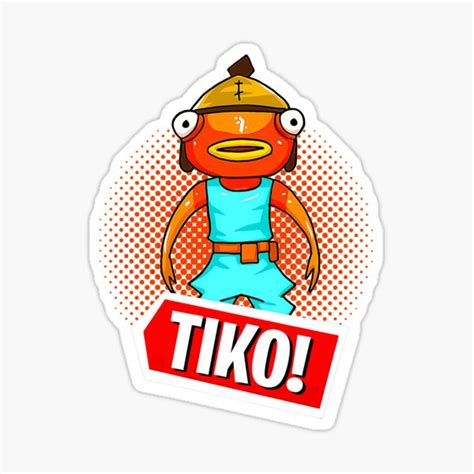 Tiko Fish Sticker By Stacey675 Redbubble