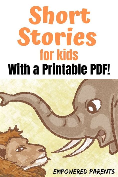 Printable Stories For Kids