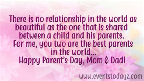 Happy Parents Day Wishes Quotes And Messages With Images
