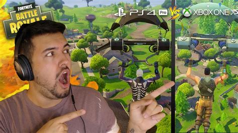 Xbox One X Vs Ps4 Pro Which Is King Fortnite Battle