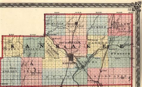 Kankakee County Illinois Maps And Gazetteers