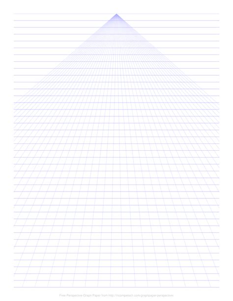Free Online Graph Paper Single Point Perspective