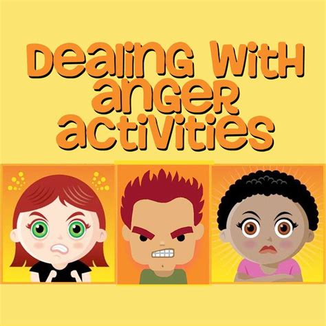 Activities To Help Children Express Anger Anger