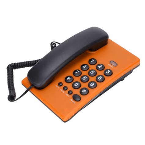 Orangecorded Telephone Kx T504 Wired Landline Phone With Handfree