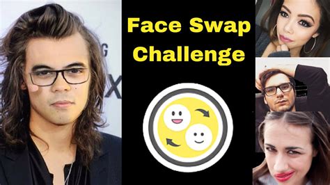 Snapchat Face Swap Challenge Youtube