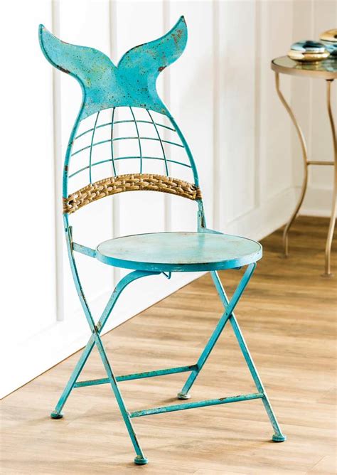 Mermaid Tail Folding Chair