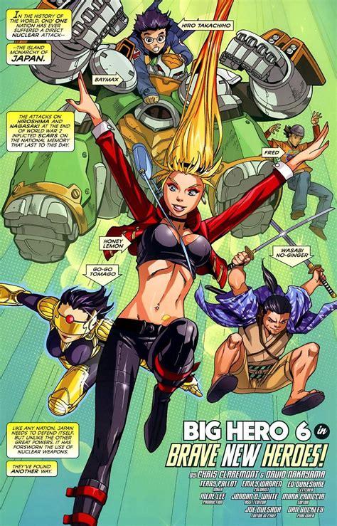 The Marvel Comic Version Of Big Hero 6