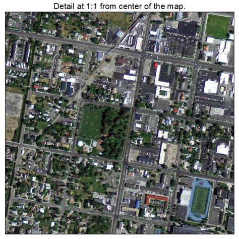 Aerial Photography Map Of Rexburg Id Idaho