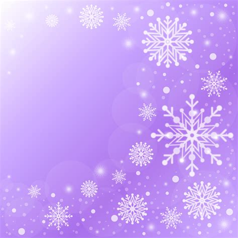Purple Snowflake Wallpaper