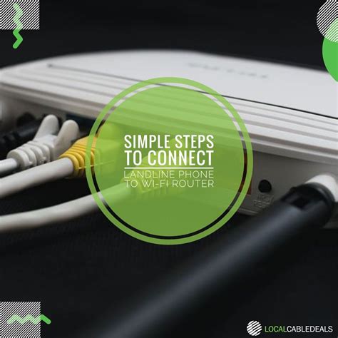 How To Connect Landline Phone To Wifi Router Wifi Router Router