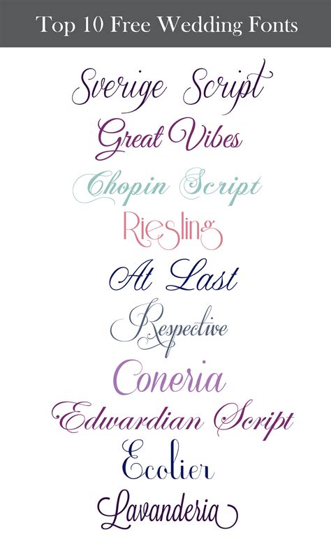 Inspiration Wednesday Free Wedding Fonts Perpetually Daydreaming