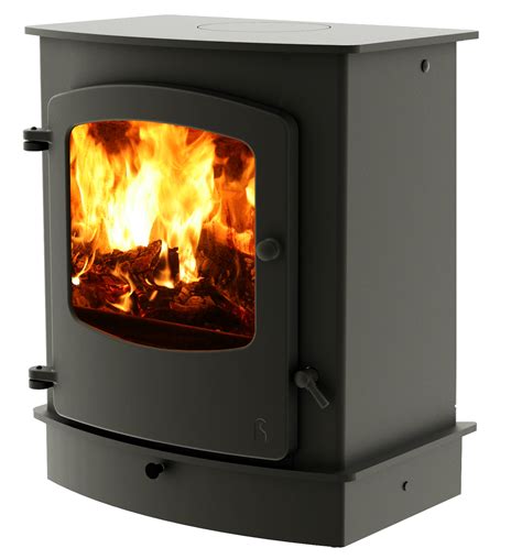 Charnwood Cove 2 BLU With Low Stand Low Arch Stand Chase Heating Ltd