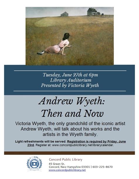 Jun 27 Andrew Wyeth Then And Now Concord Nh Patch