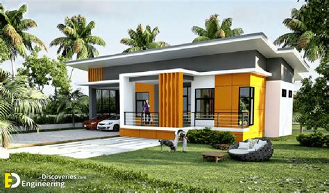 Modern Single Storey House With Plan Engineering Discoveries