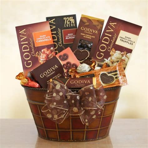 Godiva Dark Chocolate Decadence Gift Basket Best Chocolate Shop