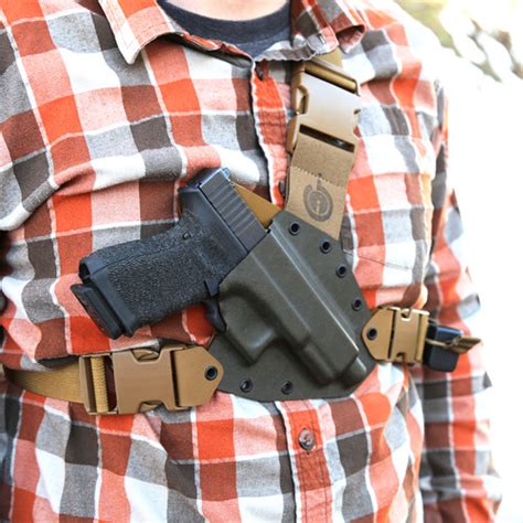 Gunfighters Inc New And Improved Gen2 Kenai Chest Holsters The