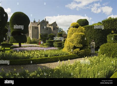 Levens Hall Topiary Garden Lake District Uk England Stock Photo Alamy