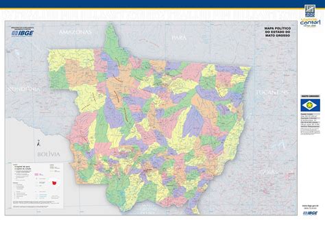 Mapas Do Estado Do Mato Grosso