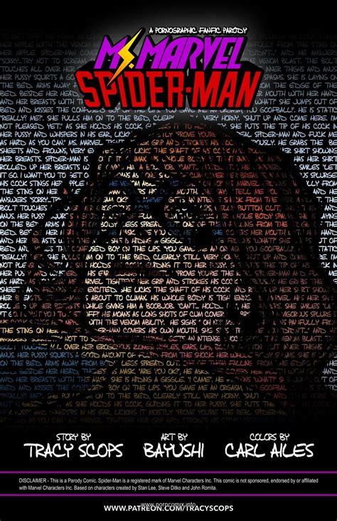 Miss Marvel Spider Man Tracy Scops Lewd Ninja