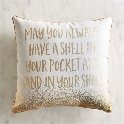 Pier 1 Imports Printed Shell In Your Pocket Pillow Outdoor Pillows