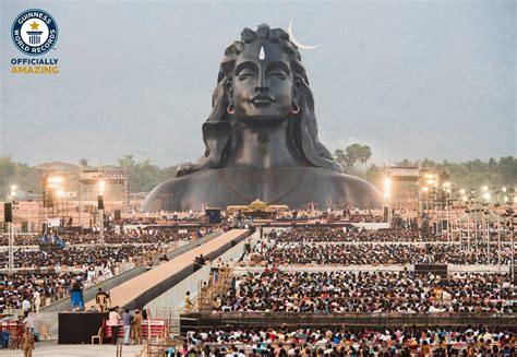 Watch Adiyogi Statue Of Lord Shiva In Tamil Nadu Declared Largest Bust