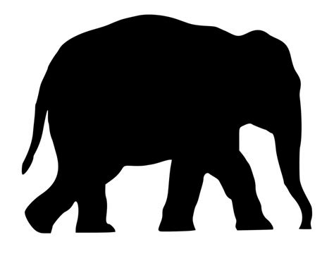 Elephant Silhouette Clipart 19 Free Cliparts Download Images On