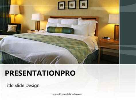 Luxurious Hotel Room Business Powerpoint Template Presentationpro